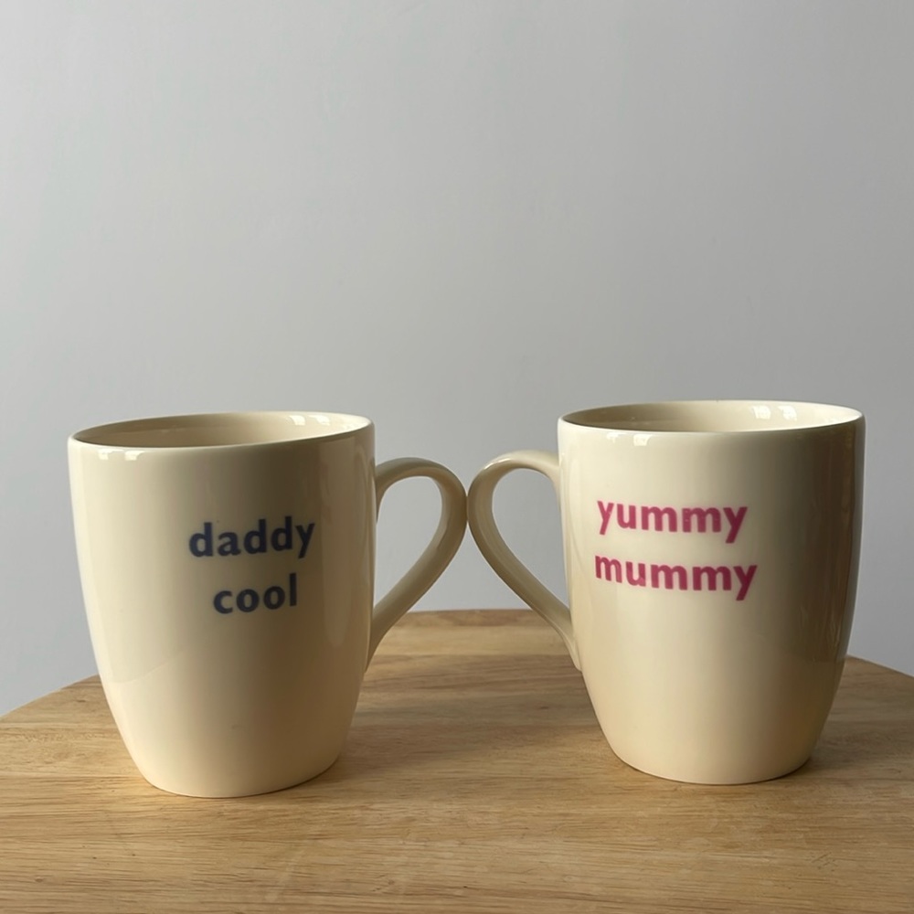 Daddy & Mummy Mug Set